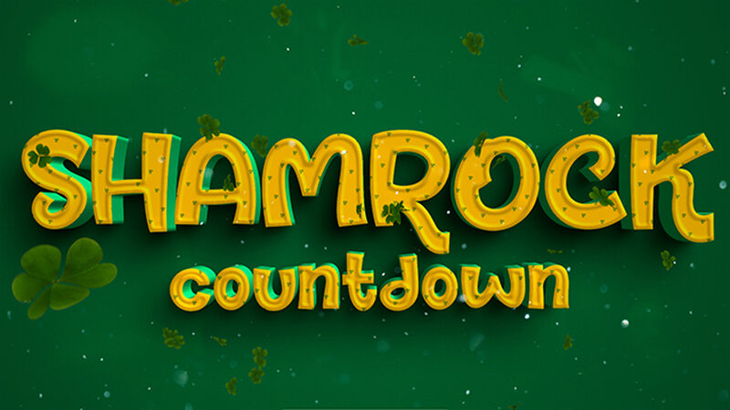 Shamrock Party St Patrick&rsquo;s Day Countdown